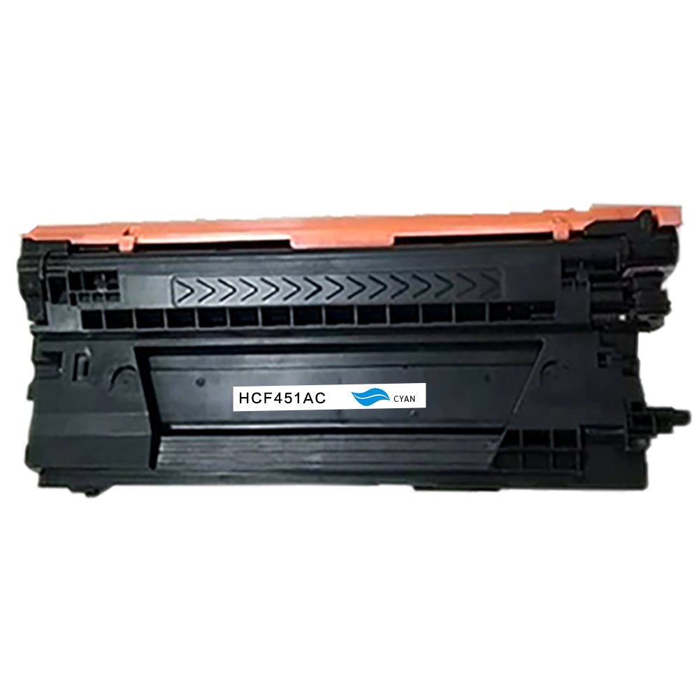 XXL Toner kompatibel für HP CF451A(655A) Color LaserJet Enterprise M652dn / M652n / M653dn / M653x / MFP M681dh / MFP M681f / Flow MFP M681z / Flow MFP M682z in Cyan